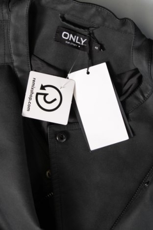 Dámská kožená bunda  ONLY, Velikost M, Barva Černá, Cena  1 348,00 Kč