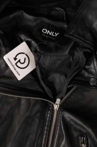 Dámska kožená bunda  ONLY, Veľkosť L, Farba Čierna, Cena  16,97 €