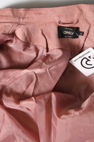 Γυναικείο δερμάτινο μπουφάν ONLY, Μέγεθος S, Χρώμα Ρόζ , Τιμή 17,75 €