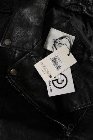 Γυναικείο δερμάτινο μπουφάν Pepe Jeans, Μέγεθος S, Χρώμα Μαύρο, Τιμή 88,66 €