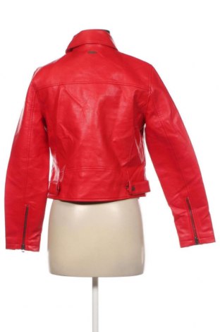 Γυναικείο δερμάτινο μπουφάν Pepe Jeans, Μέγεθος L, Χρώμα Κόκκινο, Τιμή 64,72 €