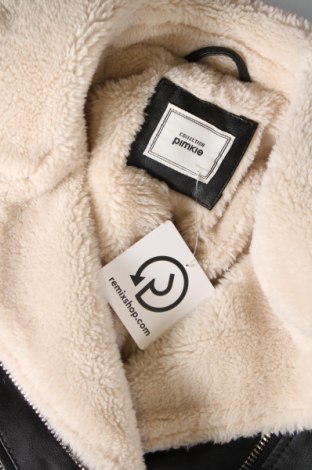 Dámska kožená bunda  Pimkie, Veľkosť S, Farba Čierna, Cena  27,78 €