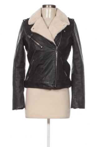 Dámska kožená bunda  Pimkie, Veľkosť S, Farba Čierna, Cena  22,22 €