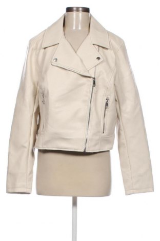 Γυναικείο δερμάτινο μπουφάν Primark, Μέγεθος XL, Χρώμα Λευκό, Τιμή 19,70 €