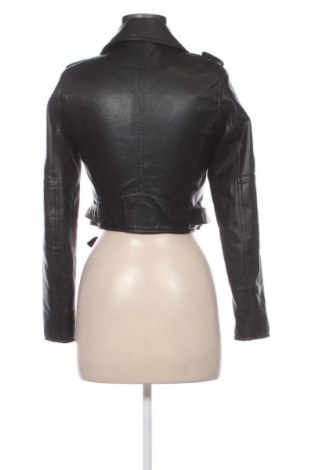 Dámska kožená bunda  Pull&Bear, Veľkosť S, Farba Čierna, Cena  25,06 €