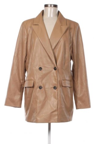 Dámska kožená bunda  Reserved, Veľkosť XL, Farba Hnedá, Cena  22,22 €