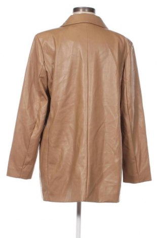 Γυναικείο δερμάτινο μπουφάν Reserved, Μέγεθος XL, Χρώμα Καφέ, Τιμή 19,70 €