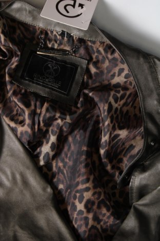 Дамско кожено яке Rino & Pelle, Размер XL, Цвят Сив, Цена 63,75 лв.