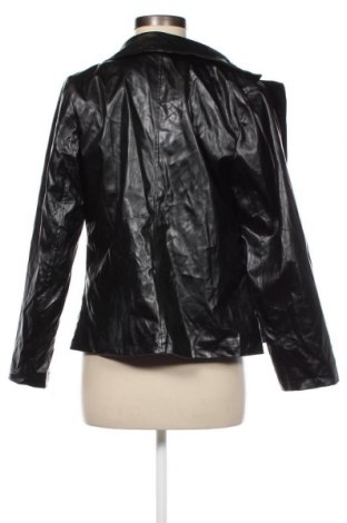 Dámská kožená bunda  SHEIN, Velikost M, Barva Černá, Cena  391,00 Kč