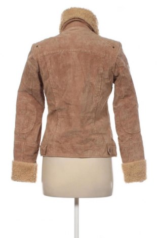 Dámska kožená bunda  Tom Tailor, Veľkosť S, Farba Béžová, Cena  21,89 €