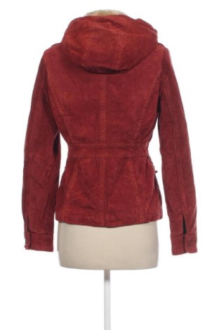 Γυναικείο δερμάτινο μπουφάν Tom Tailor, Μέγεθος S, Χρώμα Κόκκινο, Τιμή 88,45 €