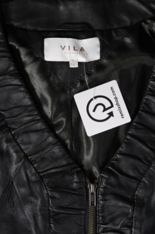 Dámská kožená bunda  VILA, Velikost L, Barva Černá, Cena  654,00 Kč
