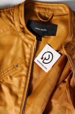 Dámska kožená bunda  Vero Moda, Veľkosť S, Farba Béžová, Cena  21,00 €
