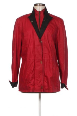 Γυναικείο δερμάτινο μπουφάν Verve, Μέγεθος XL, Χρώμα Κόκκινο, Τιμή 52,95 €