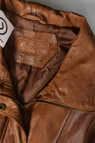 Dámská kožená bunda  Vintage, Velikost XXL, Barva Hnědá, Cena  1 450,00 Kč