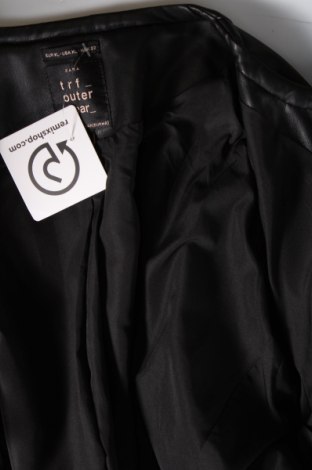 Damen Lederjacke Zara, Größe XL, Farbe Schwarz, Preis 20,97 €