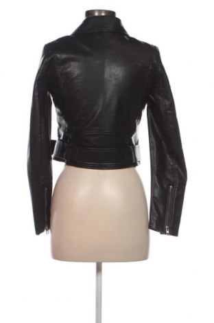 Dámská kožená bunda  Zara, Velikost S, Barva Černá, Cena  520,00 Kč