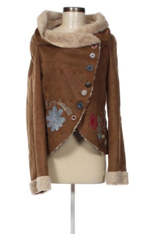 Дамско палто, Размер L, Цвят Кафяв, Цена 42,80 лв.