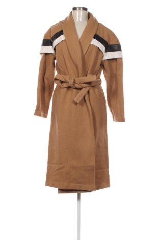 Дамско палто, Размер S, Цвят Бежов, Цена 103,20 лв.