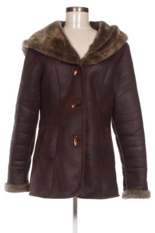 Дамско палто, Размер L, Цвят Кафяв, Цена 80,27 лв.
