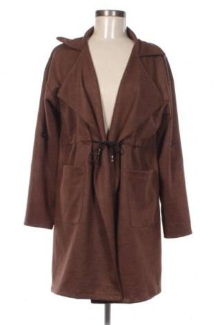 Дамско палто, Размер L, Цвят Кафяв, Цена 38,40 лв.