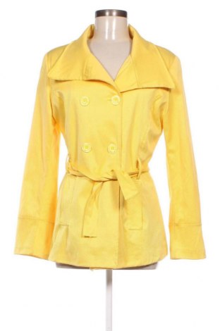 Γυναικείο παλτό, Μέγεθος XL, Χρώμα Κίτρινο, Τιμή 23,86 €