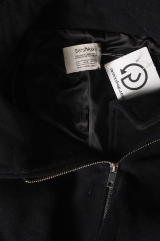 Γυναικείο παλτό Bershka, Μέγεθος L, Χρώμα Μαύρο, Τιμή 18,53 €