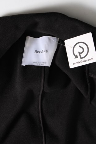 Palton de femei Bershka, Mărime M, Culoare Negru, Preț 248,95 Lei