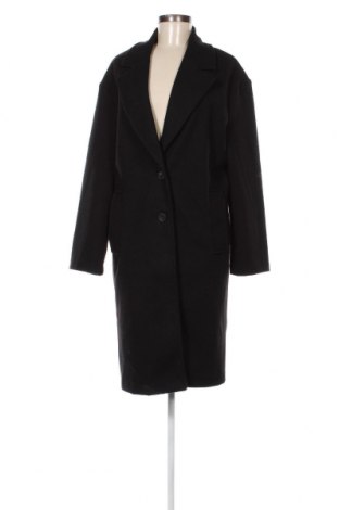 Palton de femei Bershka, Mărime M, Culoare Negru, Preț 158,42 Lei