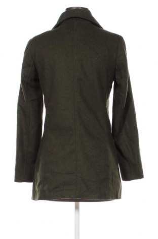Дамско палто Bershka, Размер S, Цвят Зелен, Цена 63,13 лв.