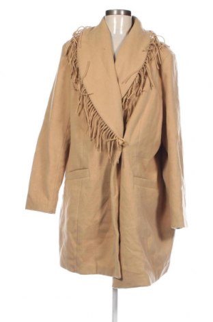 Γυναικείο παλτό Bpc Bonprix Collection, Μέγεθος XXL, Χρώμα  Μπέζ, Τιμή 9,93 €
