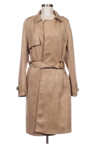 Дамско палто C&A, Размер XXL, Цвят Кафяв, Цена 45,16 лв.