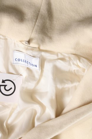 Γυναικείο παλτό Collection, Μέγεθος XL, Χρώμα Εκρού, Τιμή 66,19 €