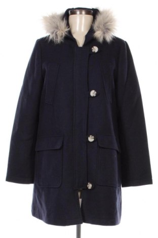 Дамско палто Cortefiel, Размер M, Цвят Син, Цена 144,50 лв.
