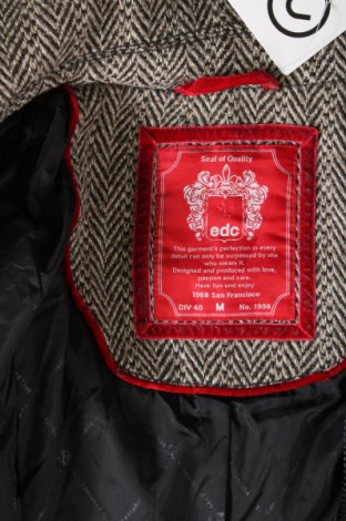 Γυναικείο παλτό Edc By Esprit, Μέγεθος M, Χρώμα Πολύχρωμο, Τιμή 17,75 €