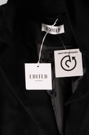 Γυναικείο παλτό Edited, Μέγεθος M, Χρώμα Μαύρο, Τιμή 62,57 €