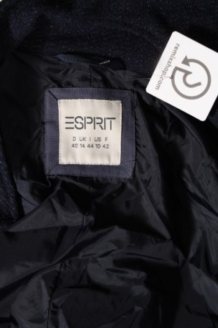 Дамско палто Esprit, Размер M, Цвят Син, Цена 52,32 лв.