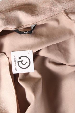 Palton de femei F&F, Mărime L, Culoare Ecru, Preț 78,37 Lei
