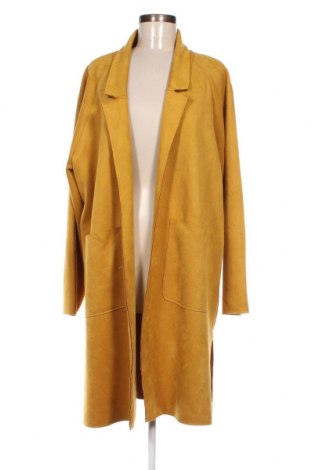 Γυναικείο παλτό F&F, Μέγεθος XL, Χρώμα Κίτρινο, Τιμή 23,90 €