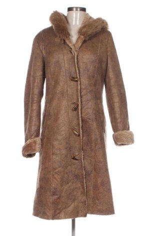 Дамско палто Freda, Размер M, Цвят Кафяв, Цена 14,08 лв.