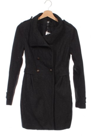 Γυναικείο παλτό H&M, Μέγεθος XS, Χρώμα Γκρί, Τιμή 36,12 €
