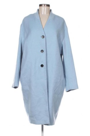 Palton de femei H&M, Mărime XL, Culoare Albastru, Preț 211,18 Lei