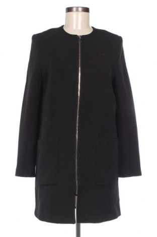 Дамско палто H&M, Размер M, Цвят Черен, Цена 28,80 лв.