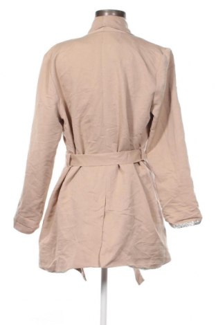 Palton de femei H&M Divided, Mărime M, Culoare Bej, Preț 33,68 Lei