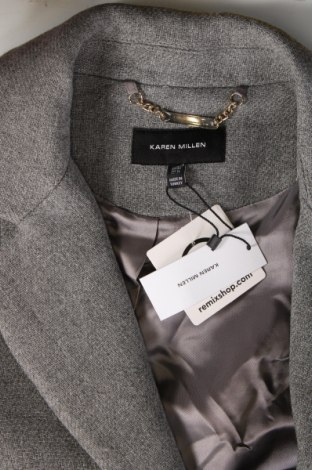 Damski płaszcz Karen Millen, Rozmiar XXL, Kolor Szary, Cena 562,99 zł