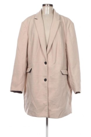 Γυναικείο παλτό Kiabi, Μέγεθος 5XL, Χρώμα Εκρού, Τιμή 56,26 €