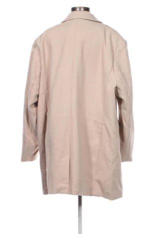 Дамско палто Kiabi, Размер 5XL, Цвят Екрю, Цена 37,45 лв.