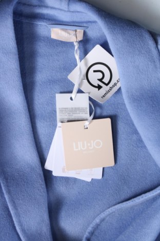 Γυναικείο παλτό Liu Jo, Μέγεθος M, Χρώμα Μπλέ, Τιμή 135,88 €
