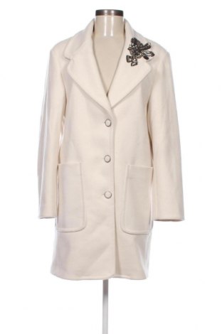 Γυναικείο παλτό Liu Jo, Μέγεθος M, Χρώμα Εκρού, Τιμή 243,71 €