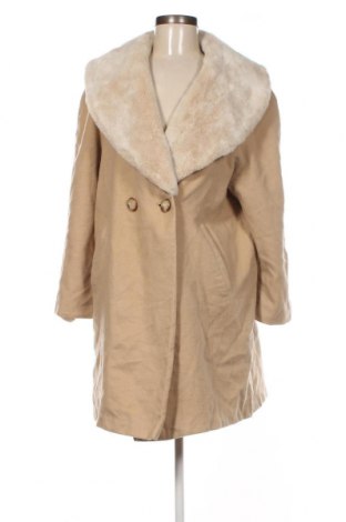 Дамско палто Marks & Spencer, Размер M, Цвят Бежов, Цена 15,40 лв.